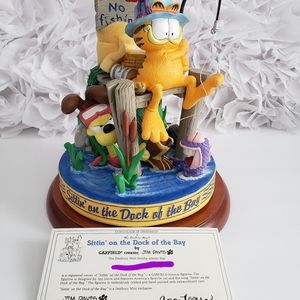 Garfield Music Box, "Sittin' On The Dock Of The Bay"